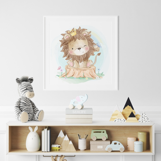 Poster for Kids - Lion