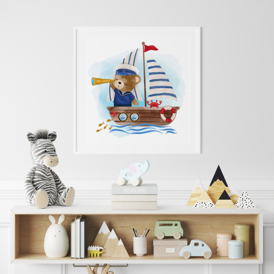 Poster for Kids - Marine Bear