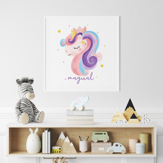 Poster for Kids - Unicorn