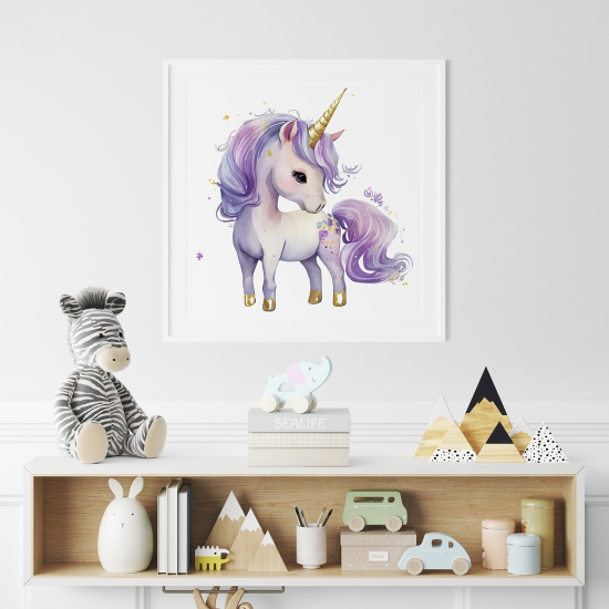 Poster for Kids - Unicorn