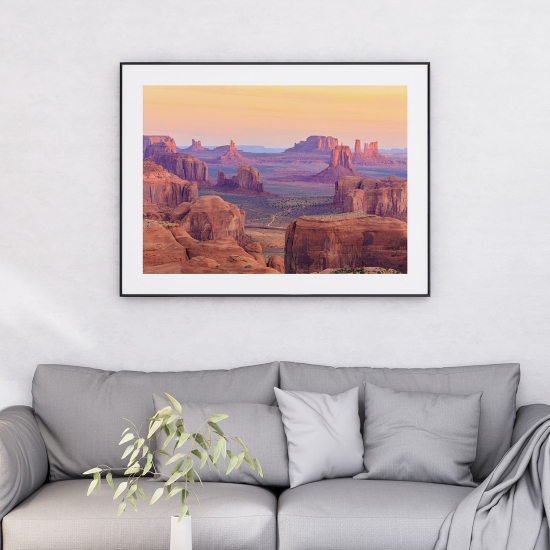 Poster - Landscape of Monument Valley