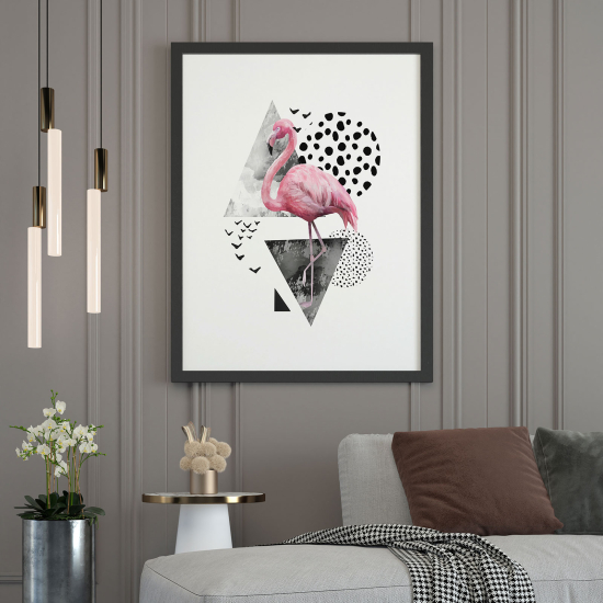 Poster - Pink flamingo