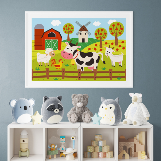 Posters for Kids - Farm animals