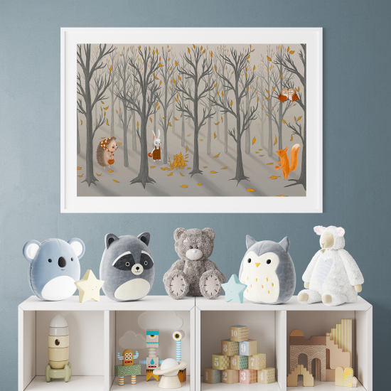 Posters for Kids - Forest Animals