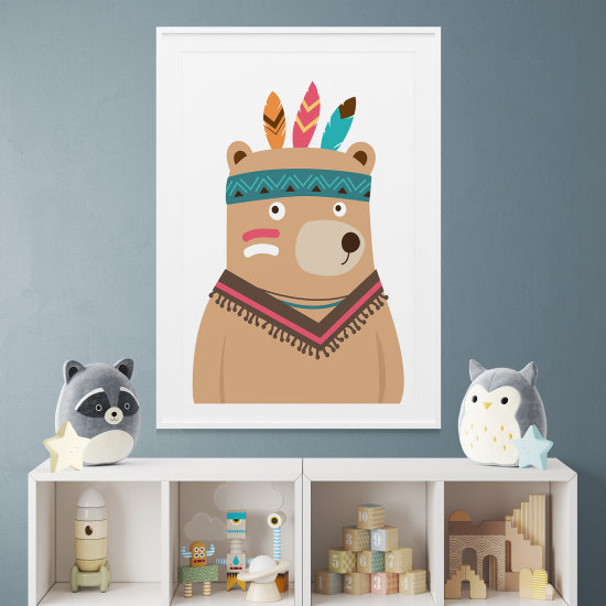 Posters for Kids - Indian bear