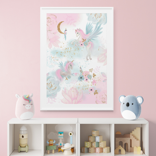 Posters for Kids - Magic Unicorns