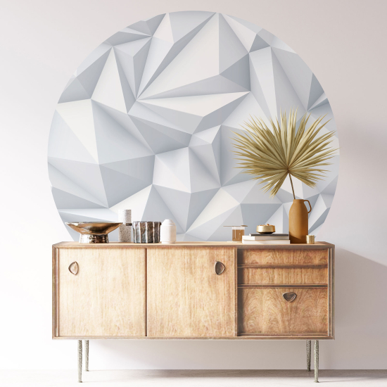 Round / Circle Wall Sticker - 3D Design