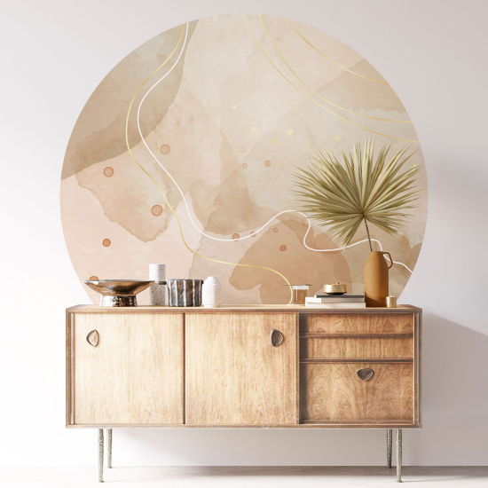 Round / Circle Wall Sticker - Abstract