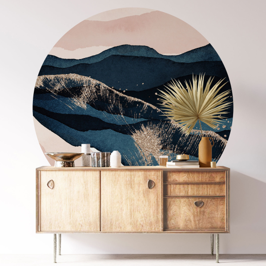 Round / Circle Wall Sticker - Boho