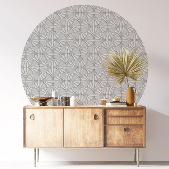 Round / Circle Wall Sticker - Design