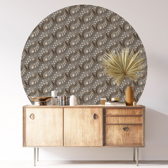 Round / Circle Wall Sticker - Design