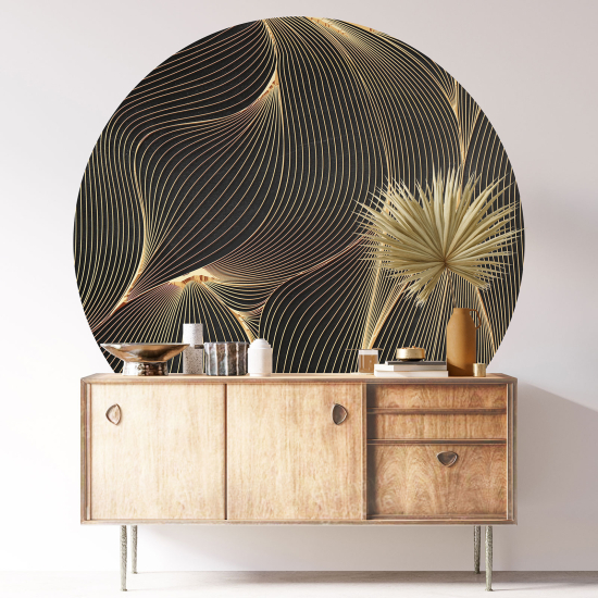 Round / Circle Wall Sticker - Design