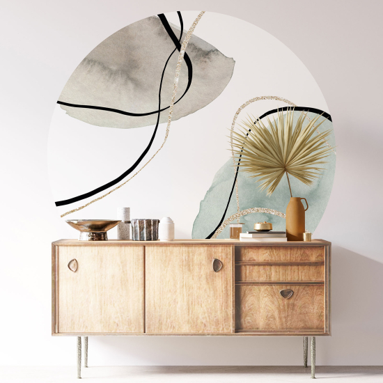 Round / Circle Wall Sticker - Design