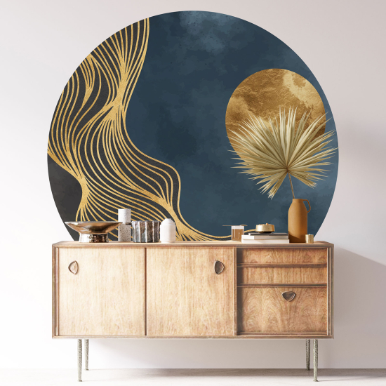 Round / Circle Wall Sticker - Design