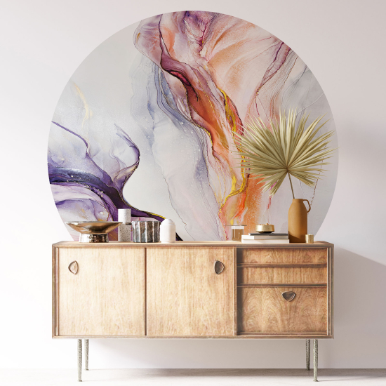 Round / Circle Wall Sticker - Design