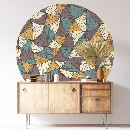 Round / Circle Wall Sticker - Design