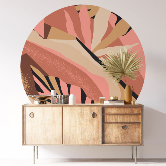 Round / Circle Wall Sticker - Design