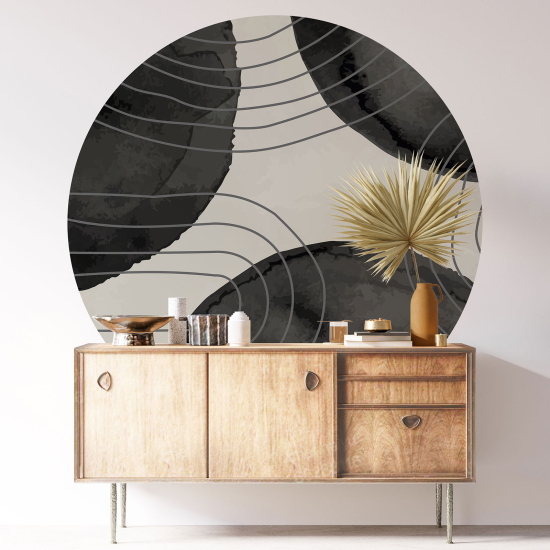 Round / Circle Wall Sticker - Design