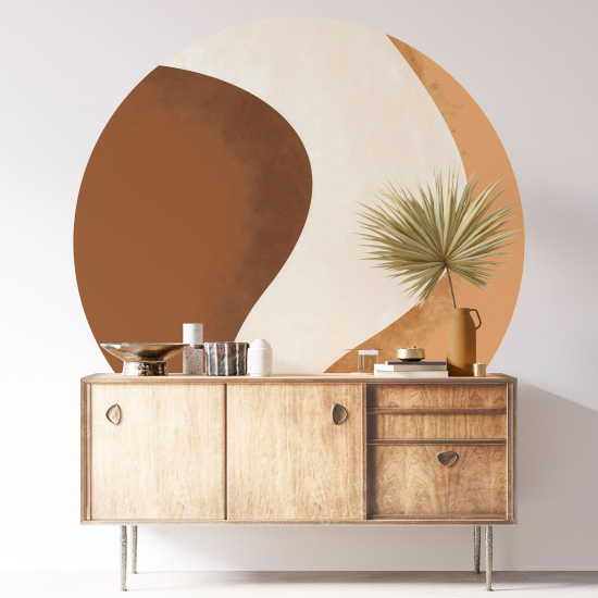 Round / Circle Wall Sticker - Modern