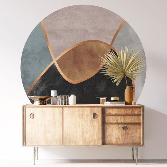 Round / Circle Wall Sticker - Modern