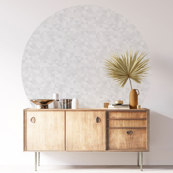 Round / Circle Wall Sticker - Mosaic