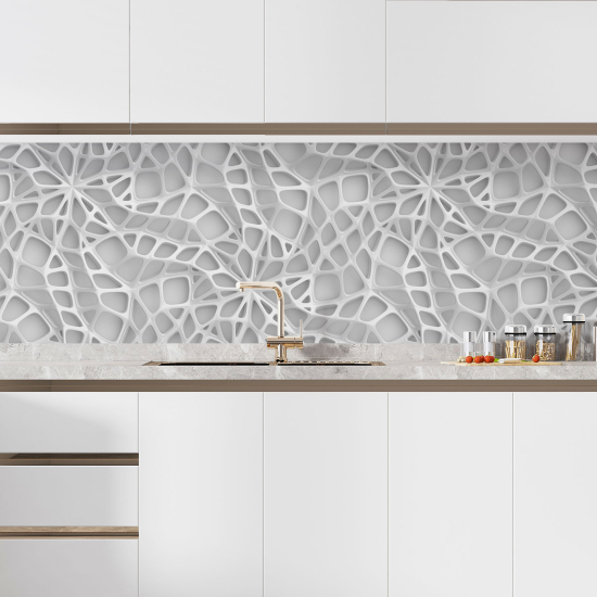 Self Adhesive Kitchen Splashback - 3D Effect Design