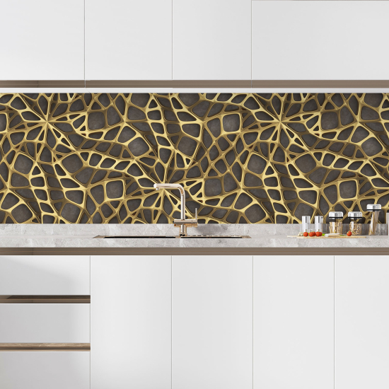 Self Adhesive Kitchen Splashback - 3D Effect Design