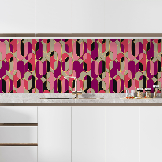 Self Adhesive Kitchen Splashback - Design