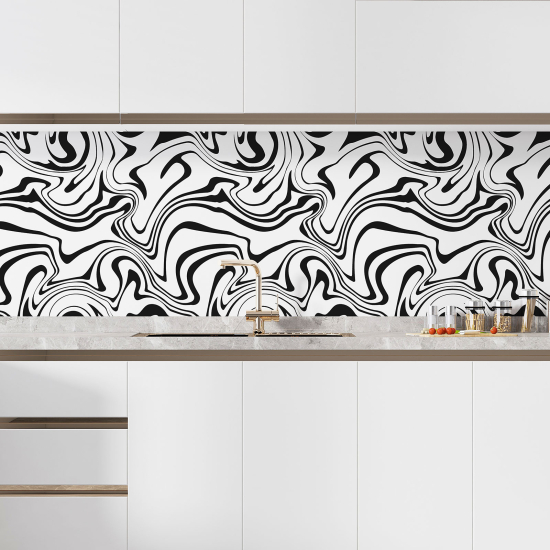 Self Adhesive Kitchen Splashback - Design