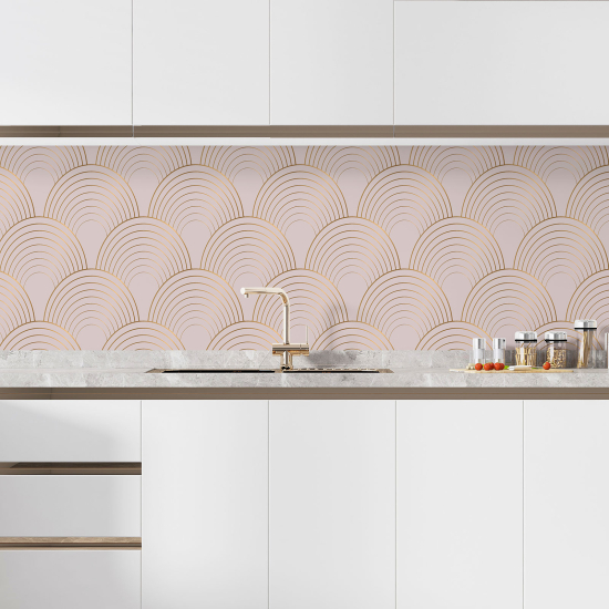 Self Adhesive Kitchen Splashback - Elegant pattern