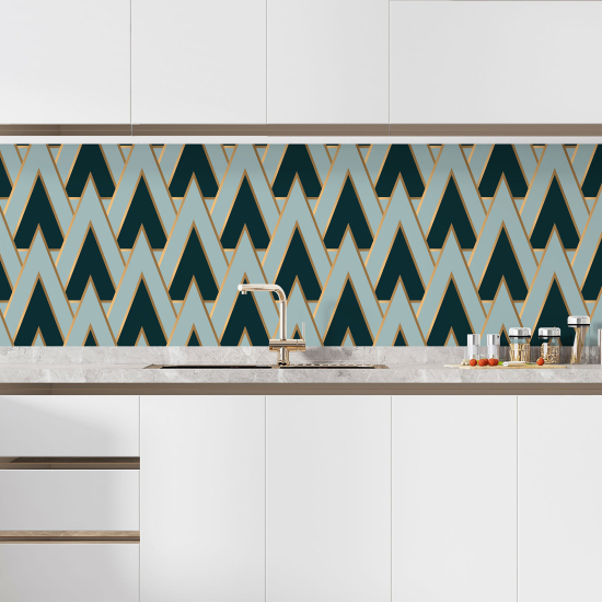 Self Adhesive Kitchen Splashback - Elegant pattern