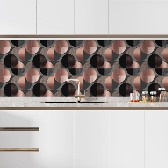 Self Adhesive Kitchen Splashback - Geometric pattern