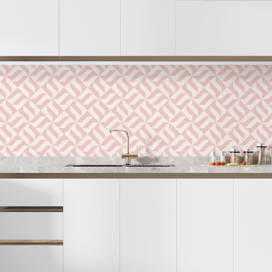 Self Adhesive Kitchen Splashback - Graphic pattern