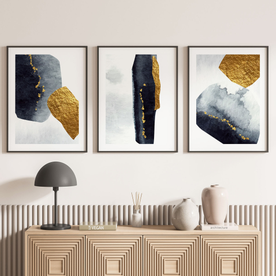 Set Of 3 Posters - Abstract