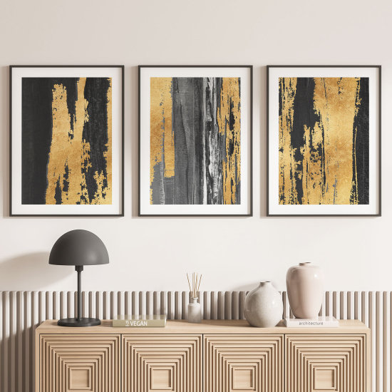 Set Of 3 Posters - Abstract