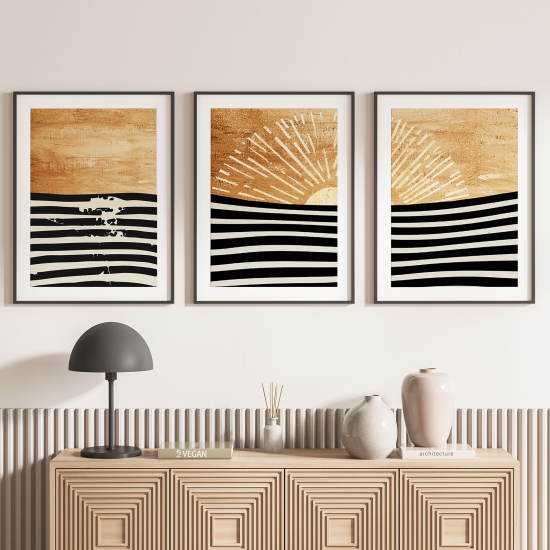 Set Of 3 Posters - Boho