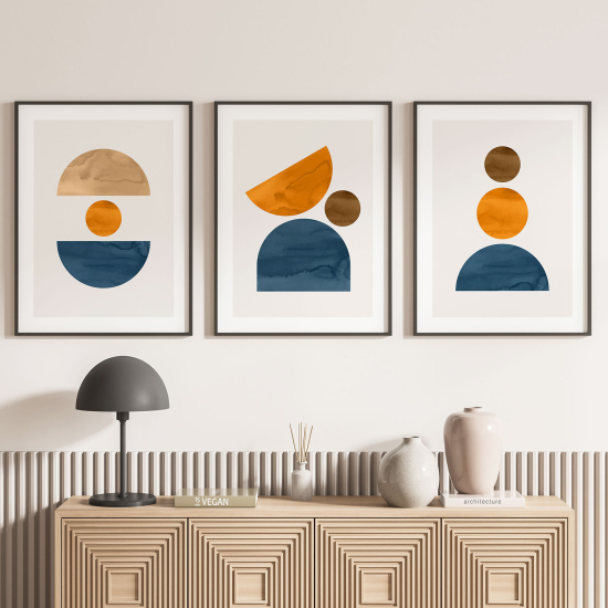 Set Of 3 Posters - Boho