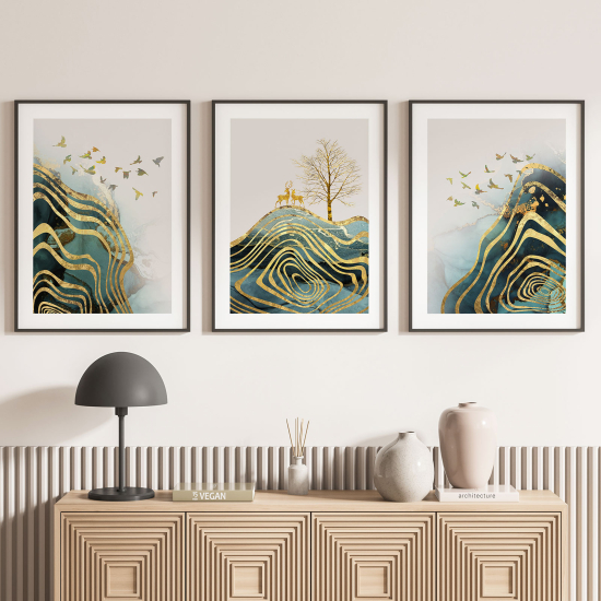 Set Of 3 Posters - Design