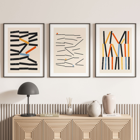 Set Of 3 Posters - Design