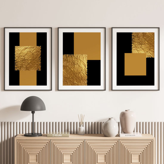 Set Of 3 Posters - Geometric shapes