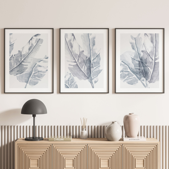 Set Of 3 Posters - Leaves