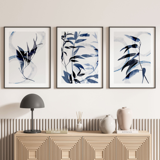 Set Of 3 Posters - Leaves