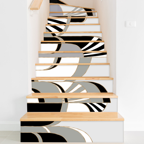 Stair riser stickers - Arches Design