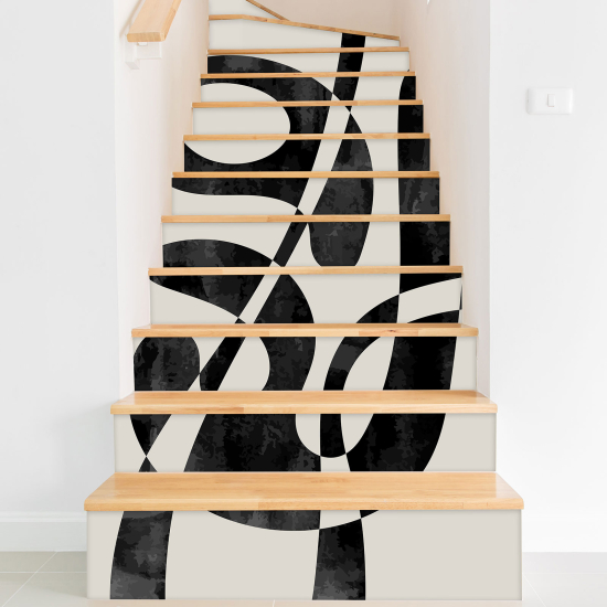 Stair riser stickers - Design