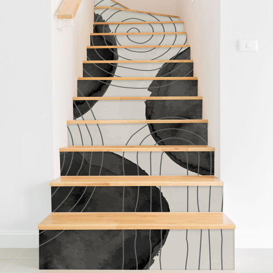 Stair riser stickers - Design