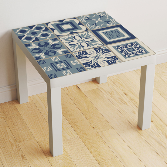 Table Sticker - Cement Tile Pattern