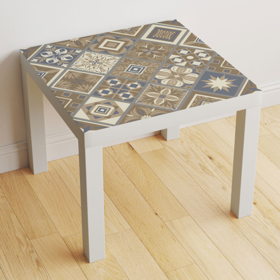 Table Sticker - Cement Tile Pattern