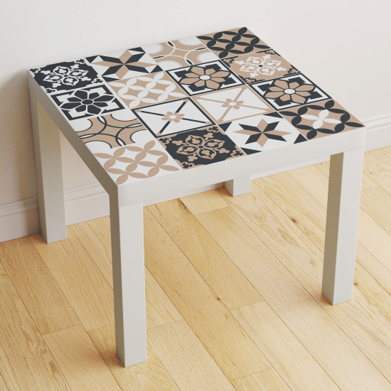 Table Sticker - Cement Tile Pattern