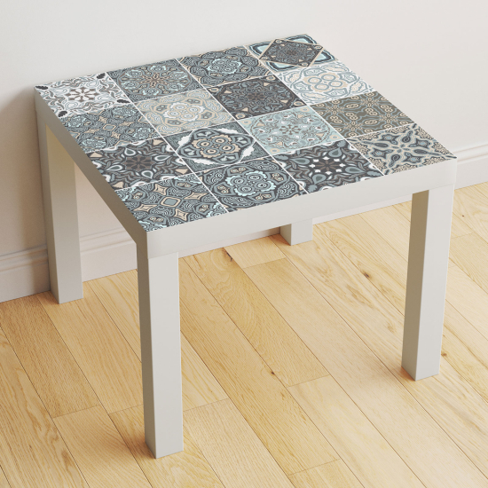 Table Sticker - Cement Tile Pattern