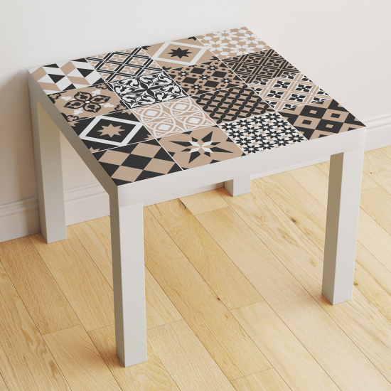 Table Sticker - Cement Tile Pattern